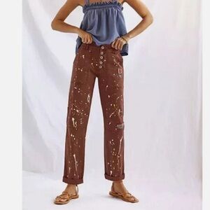 Pilcro Wanderer Paint Utility Trouser